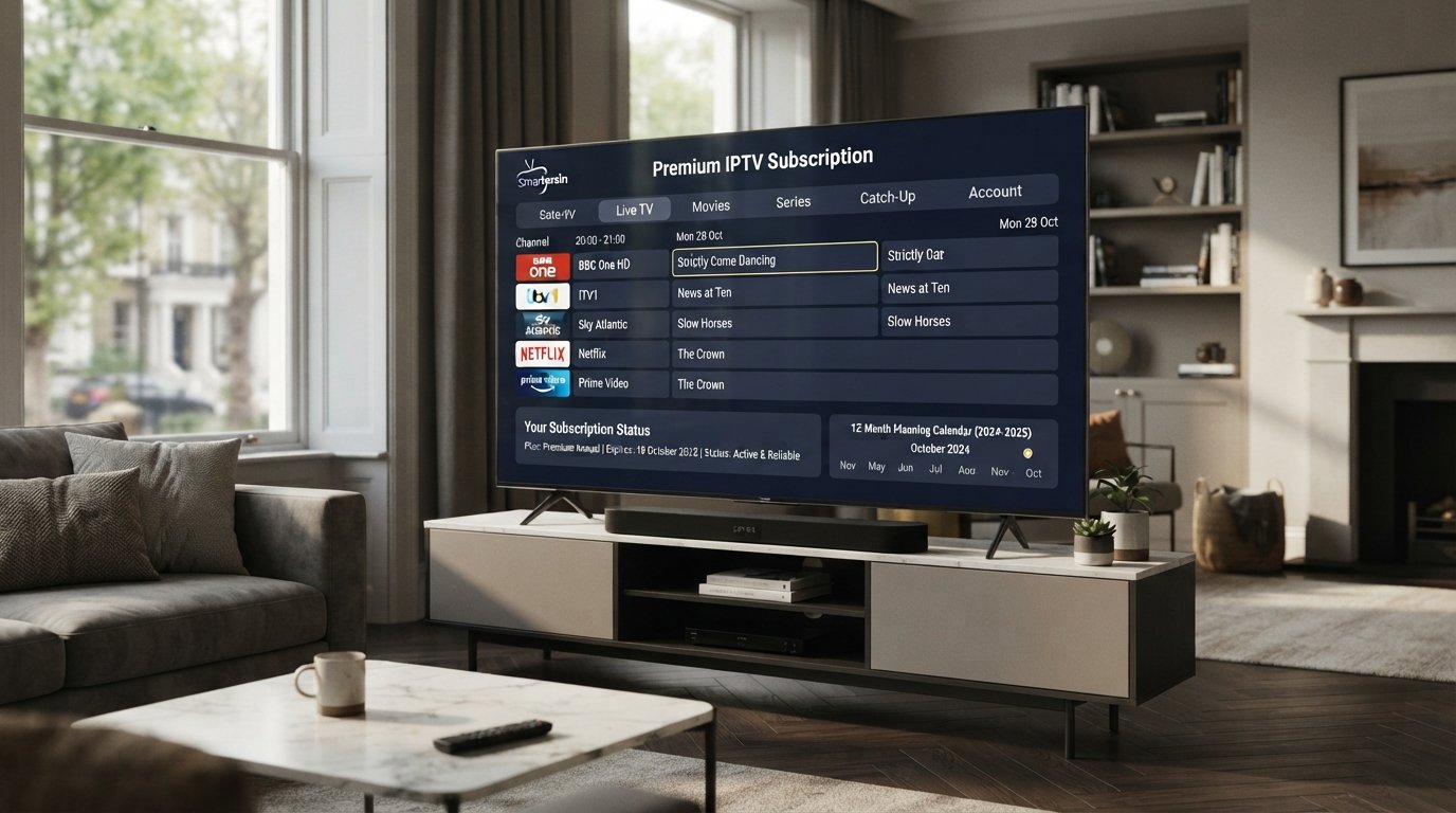 12-month IPTV subscription guide for choosing a long-term IPTV plan