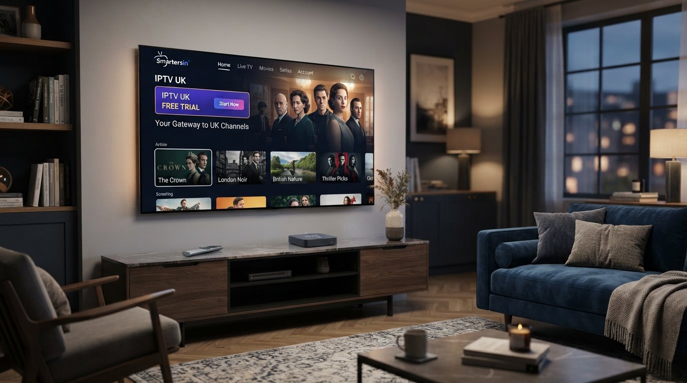 IPTV UK free trial guide for evaluating a service