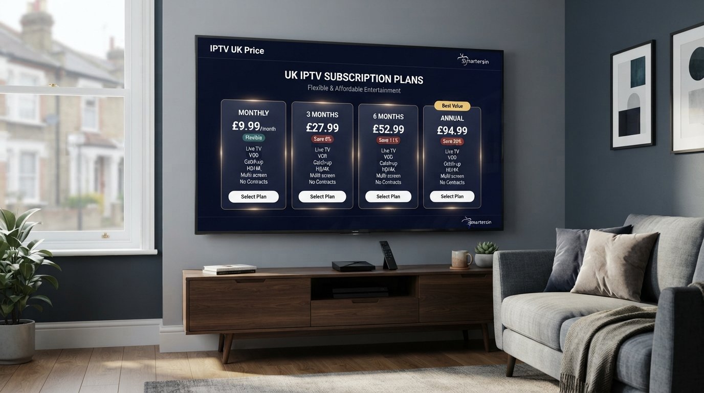 IPTV UK price guide for comparing subscription costs