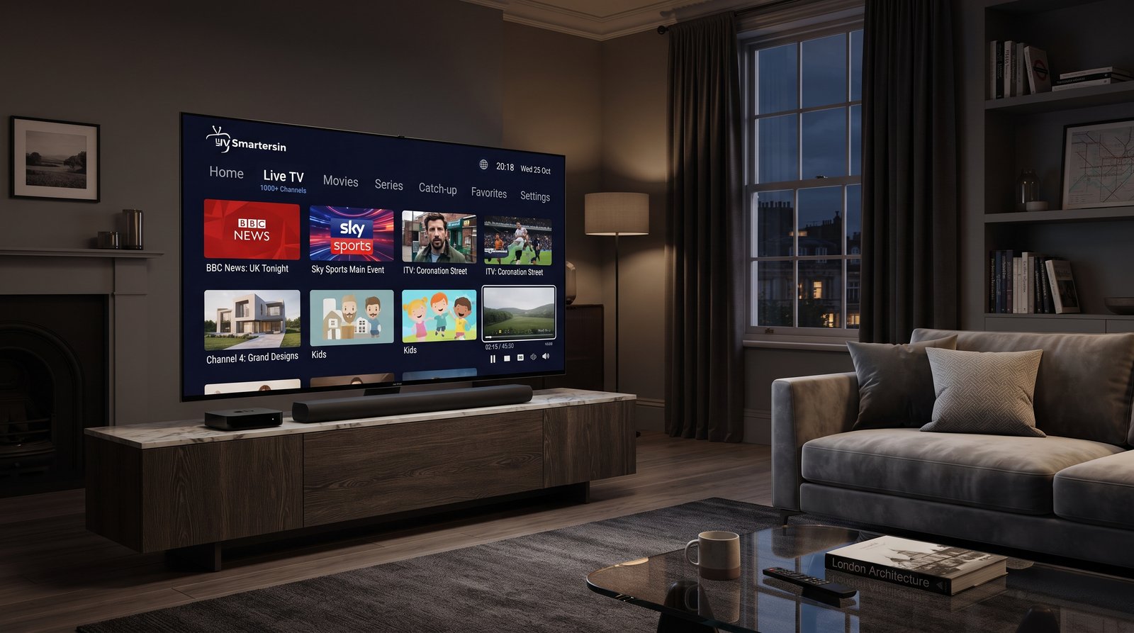 Smart IPTV UK subscription guide for UK viewers